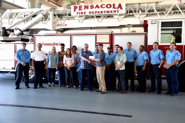 Local Firefighters Respond to the Heat